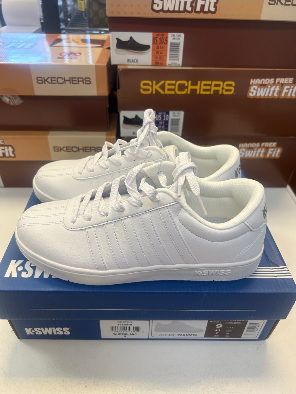 K-Swiss Women’s Size 9 Sneakers in White 0517
